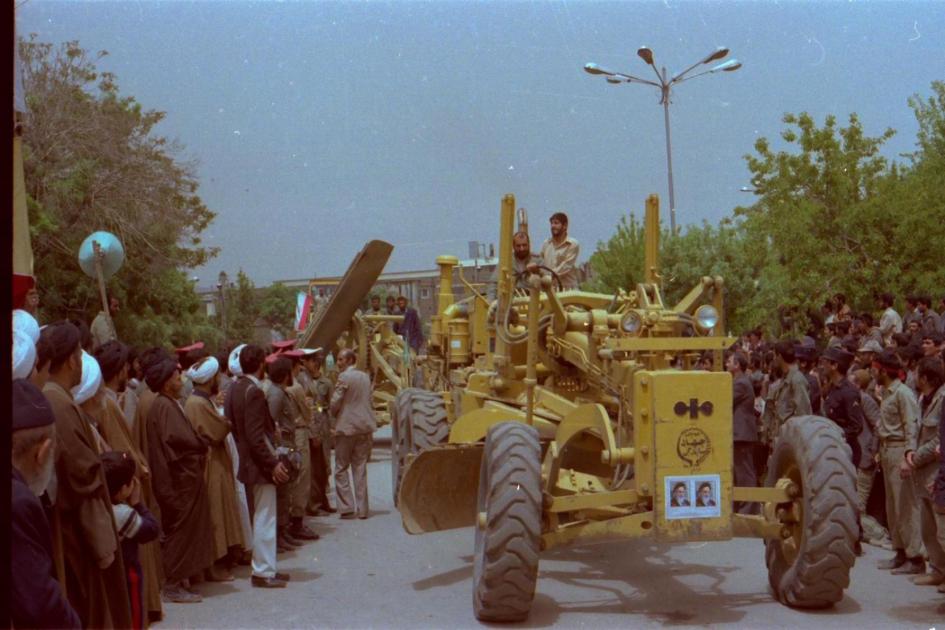 آلبوم تصاویر پشتیبانی و مهندسی جنگ جهاد سازندگی اراک